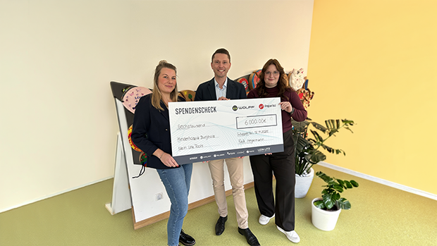 Donation to the Burgholz Children’s Hospice